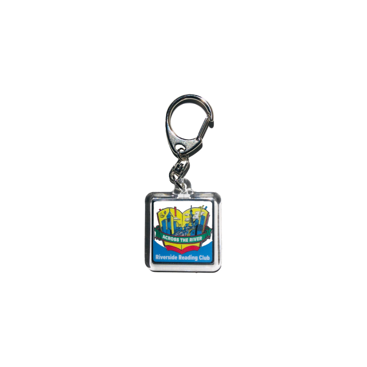 "ACROSS THE RIVER" Keyring